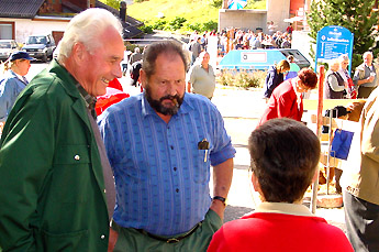 Beatenberg Dorf / Viehschau Widy-Parkplatz / Foto: Heinz Rieder