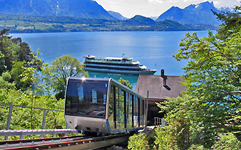 »Thunersee - Beatenberg - Niederhorn / Foto: F.Bieri