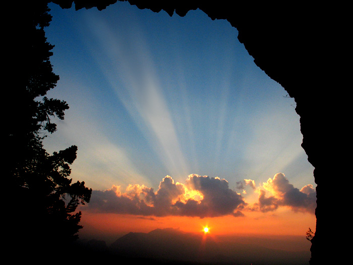 Sonnenuntergang von Beatenberg / Foto: Fritz Bieri