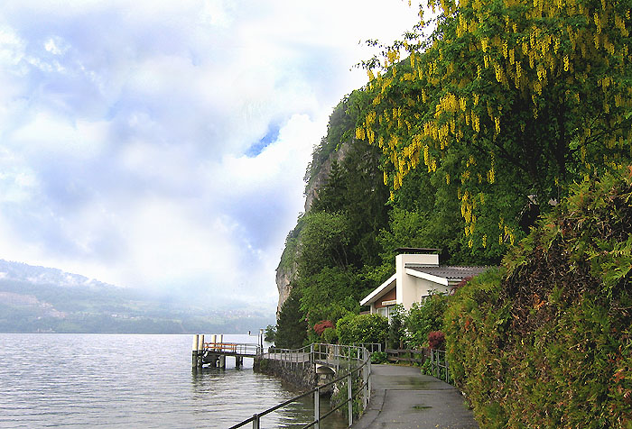 Beatenberg-Sundlauenen landing stage / Photo: Heinz Rieder