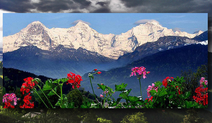 » Beatenberg Eiger, Mönch, Jungfrau (photo: H.Rieder)