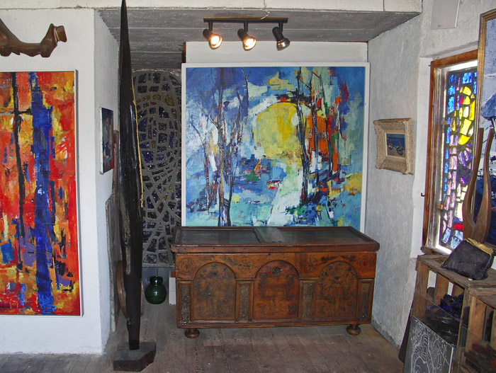 Kunstwerke von Paul Schmidt / Foto: Heinz Rieder