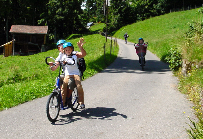 Trotti bikes can be hired ... / Photo: Heinz Rieder